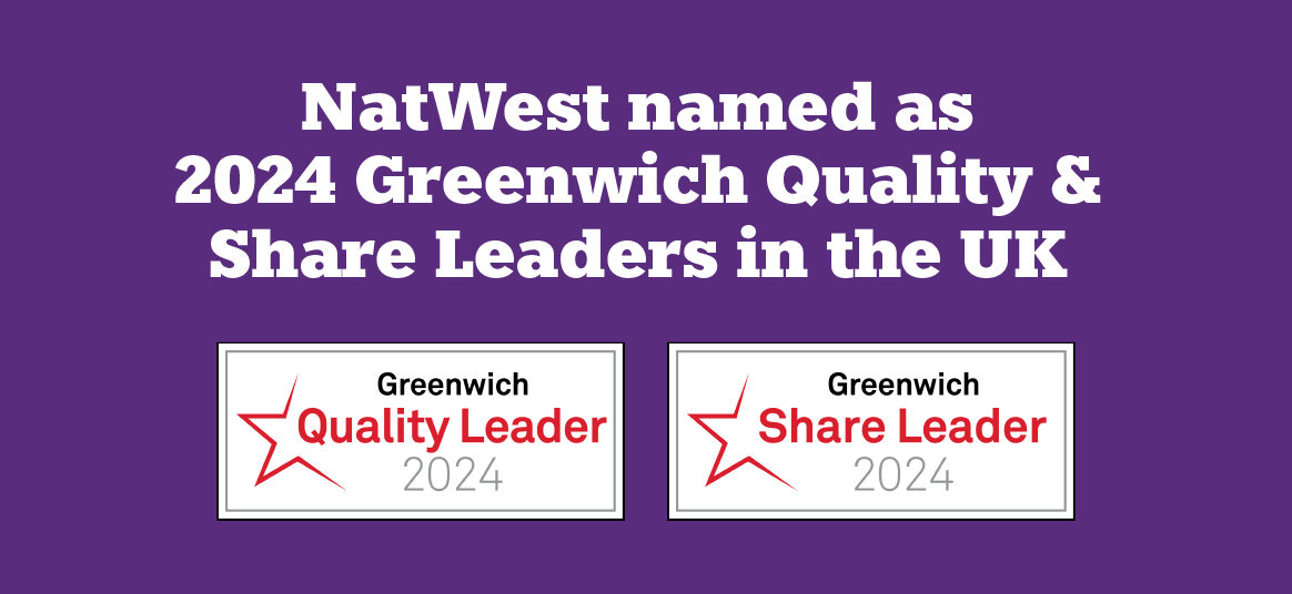 NatWest named “Quality Leader” in Coalition Greenwich “2023 Voice of Client” study 