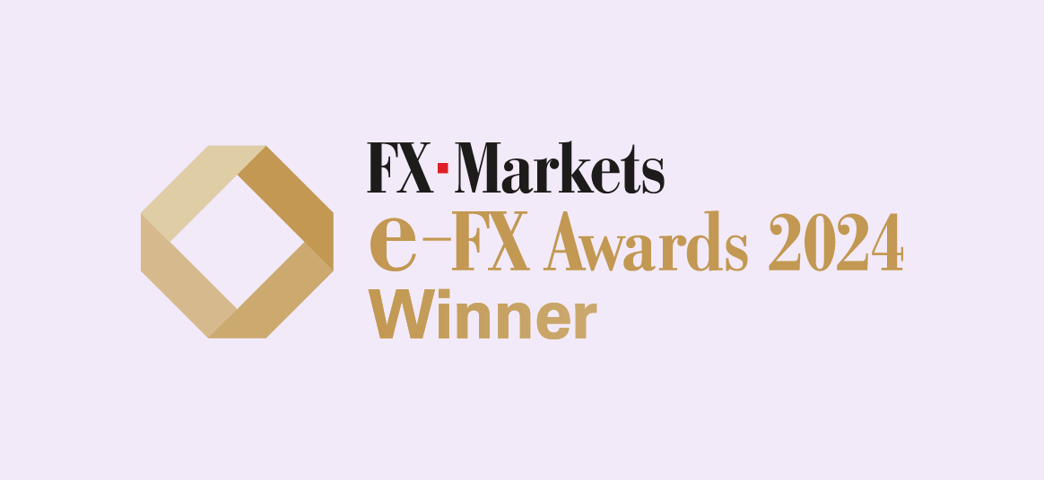 FX Markets e-FX Awards 2024 Winner