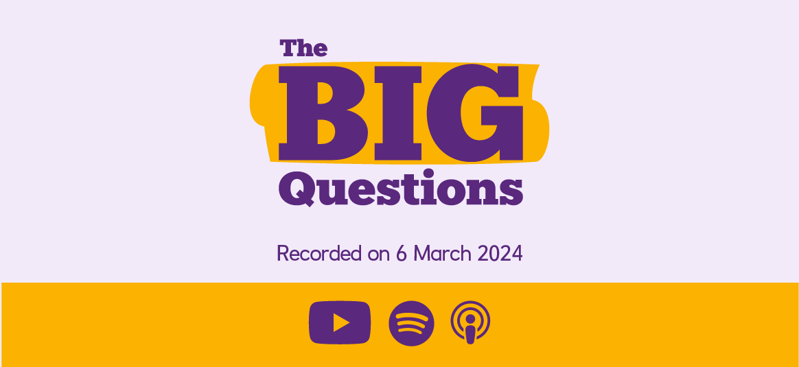 The Big Question banner