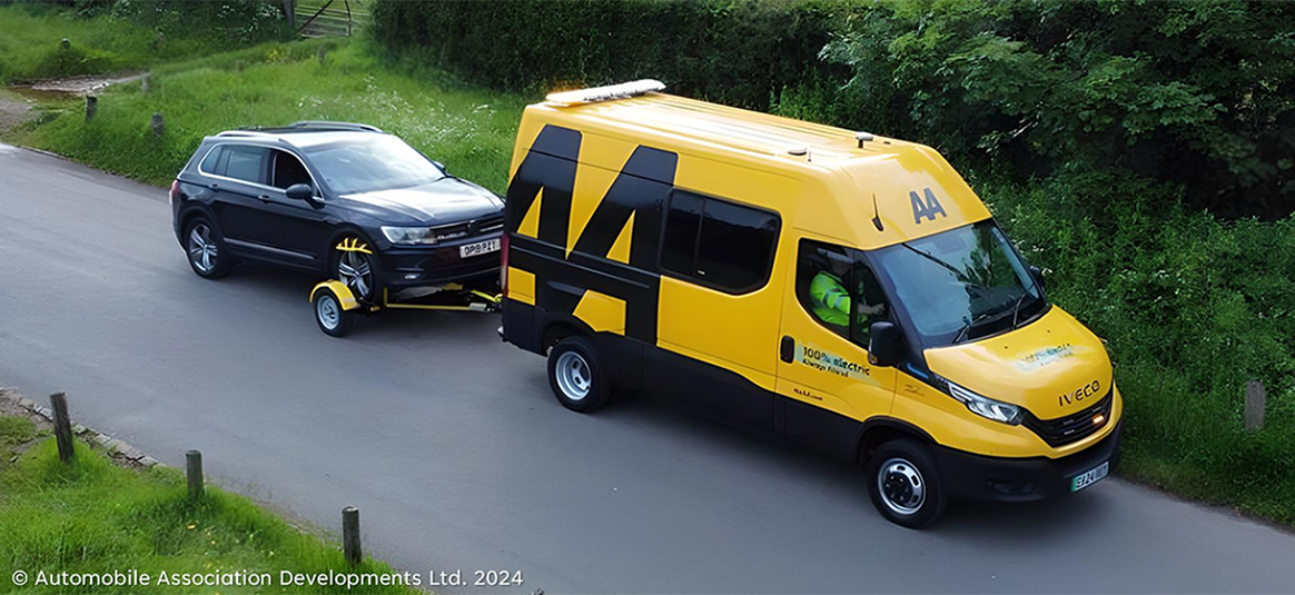 Opens a case study 'Bespoke leasing facility to support AA Roadside Recovery Fleet'